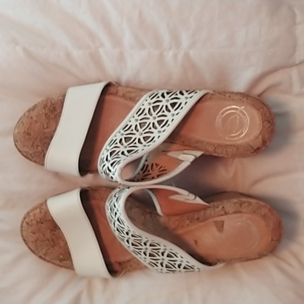 Nature 2 strap cork shoes